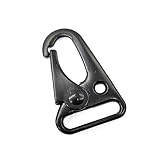 Fujiyuan 10PCS 0.75' Enlarged HK Clips Heavy Duty Snap Hooks Sling Clips for Paracord Sling Outdoors Bag Backpack,Mini Carabiner Keychain (0.75'/20mm)