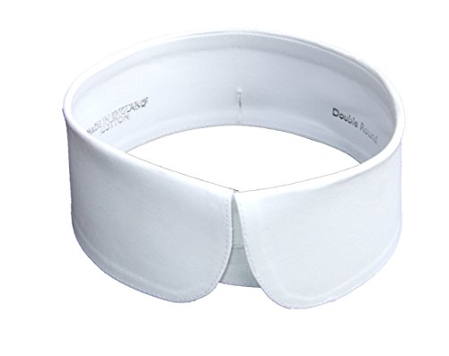 Collare rigido collare cotone doppio rotondo