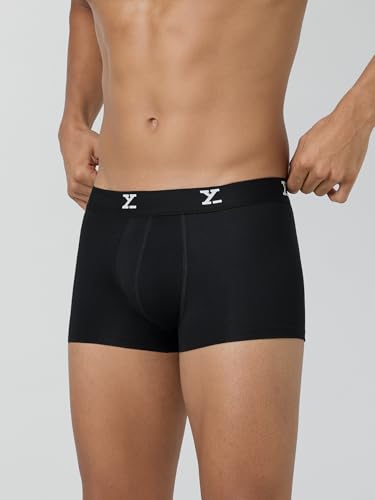 Image of XYXX Men's CloudSoft Micro Modal Trunks| Snug Fit, 4-Way Stretch, Anti-Roll & No-Marks Waistband Underwear for Men Combo (Pack of 5)