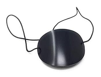 Amazon.com: Vinyl Eye Patch with Elastic Band Black Large