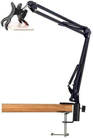 Miniatura 2 de Acetaken Soporte de soporte de teléfono con brazo articulado de 33 pulgadas para hornear, manualidades, videos de demostración  transmisión en vivo