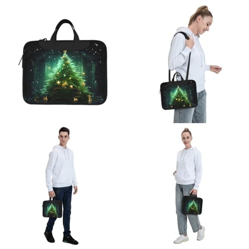 Maletín para portátil con diseño árbol verde miniatura 7