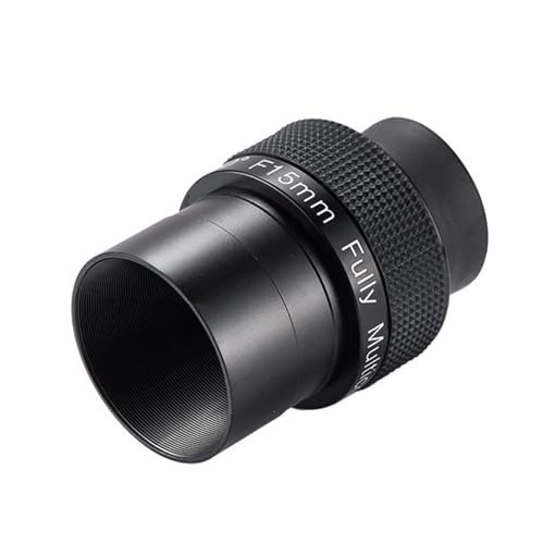 Oculaire de 2 Pouces Ultra Grand Angle 80° F15mm en Finition Métal