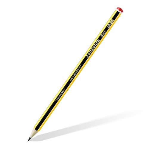 Lápices STAEDTLER Noris 120 HB con borrador y sacapuntas miniatura 2