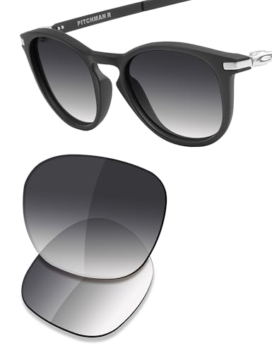 Image of SAUCER Premium Replacement Lenses & Earsocks for Oakley Pitchman R OO9439 Sunglasses