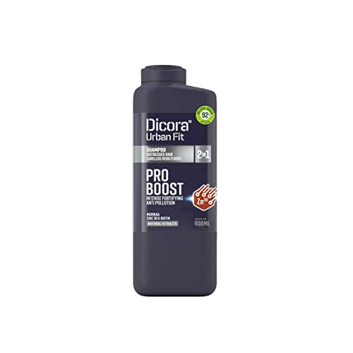 Champú Dicora Urban Fit Uomo Cura Fortificante 2 en 1, 400 ml