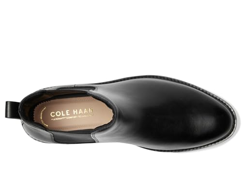 Cole Haan Cole Haan Men's Judson Grand Chelsea Boots, Black/Black Water Resistant, 8.5-M US