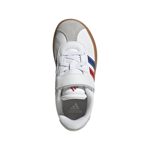 Image of adidas Kids' VL Court 3.0 Elastic Lace & Strap Shoe