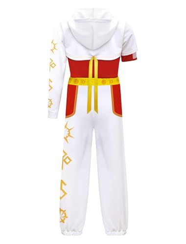 Kids Girls Zombies Nova Outfits Halloween Cheerleader Uniform 4pcs Clothes2