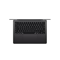 Apple MacBook Pro 14,2" Laptop mit M5 Chip, 10-Core CPU, 10-Core GPU: Entwickelt für Apple Intelligence, Liquid Retina XDR Display, 24 GB gemeinsamer Arbeitsspeicher, 1 TB SSD Speicher; Space Schwarz – Ansicht 2