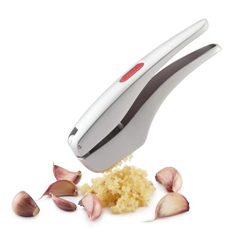 Zyliss Susi 3 Garlic Press - Aluminium Press with Built-In Cleani...