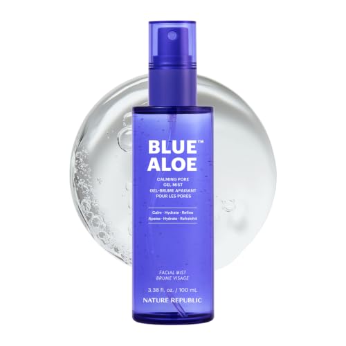 Image of Nature Republic Blue Aloe Calming Pore Gel Mist (100 ml / 3.38 fl. oz.)