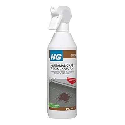 HG Quitamanchas de Piedra Natural, Limpiador Eficaz para Eliminar Grasa de Piedra Calcárea Natural y Baldosas de Mármol, Limpiador en Spray Concentrado, Producto 41-500ml (227050109) | Ya disponible en tu tienda friki favorita! En mundofriki.es! HG Quitamanchas de Piedra Natural, Limpiador Eficaz para Eliminar Grasa de Piedra Calcárea Natural y Baldosas de Mármol, Limpiador en Spray Concentrado, Producto 41-500ml (227050109) | Ya disponible en tu tienda friki favorita! En mundofriki.es!