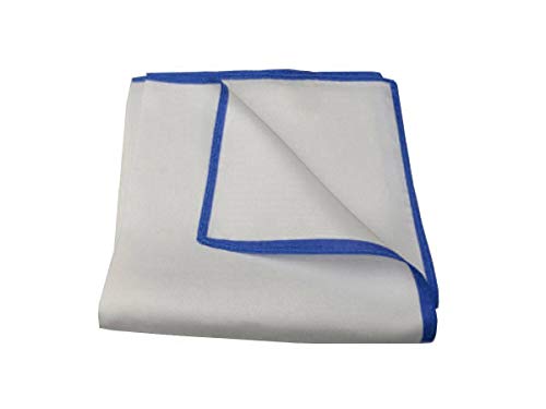 Pochette da taschino per uomo con bordi laterali colorati mm 0,3 0,5
