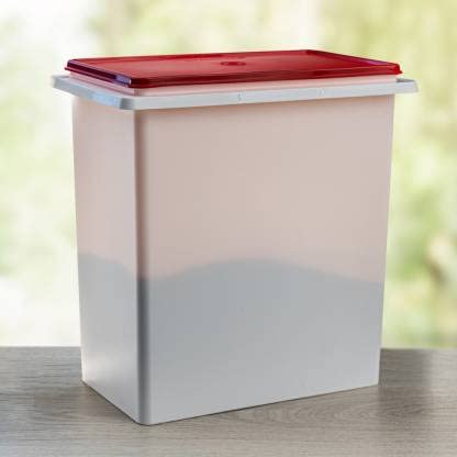 Tupperware Boîte de conservation en vrac en plastique pour riz 10 l (multicolore)