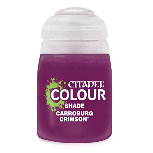 Games Workshop Citadel Pot de Peinture - Shade Carroburg Crimson (18ml)