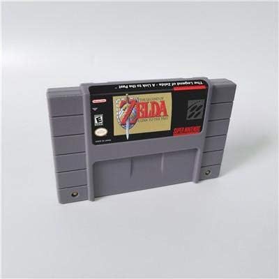 Game card - Game Cartridge 16 Bit SNES , Game The legend of Zelda Series Games A Link to the past - Battery Save US Version