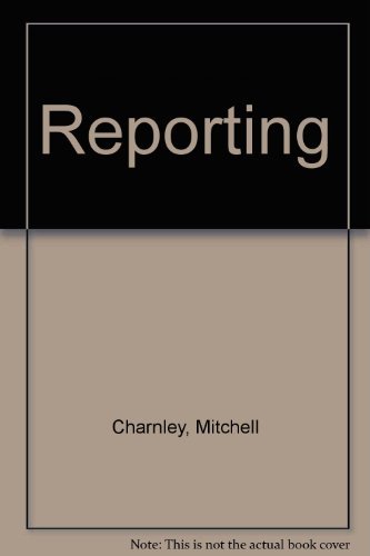 Reporting B0007EX4AC Book Cover