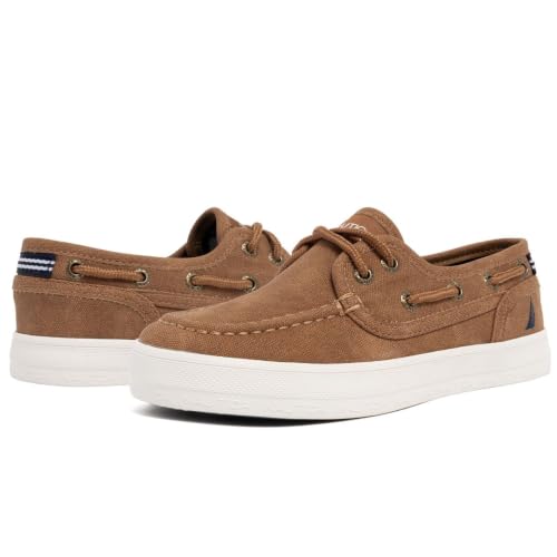 Image of Nautica Kid's Casual Boat Shoe Loafers - School Shoes for Boys (Toddler /Little Kid /Big Kid)