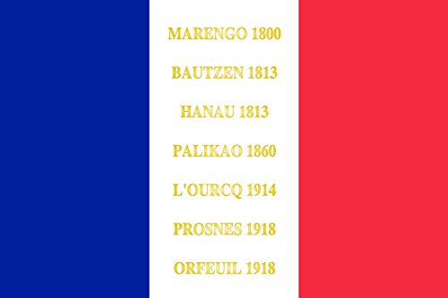 Drapeau 101e régiment d infanterie grand format pour collectionneur