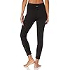 Jockey-Womens-High-Waisted-Interlock-Legging Jockey Womens High Waist Interlock Leggings, Deep Black, Medium US