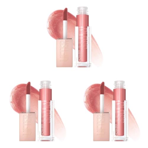 Image of Maybelline New York Smooth And Non-sticky Lifter Gloss - Moon | Tinted Lip Gloss With Hyaluronic Acid for Hydrated & Plump Lips | Non-Sticky application | Long-lasting Fuller & Lifted Look | 5.4ml