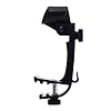 MAJORMENCH Adjustable Microphone Clamps Holder with Practical Anti Shake Feature 2pcs Black Plastic and Metal Material Freely Adjust Height for Secure for Drums and Hand Held Microphones #1