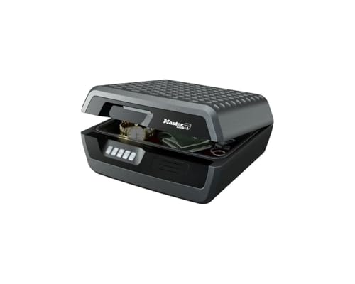 MASTER LOCK Certified Fire and Waterproof Safe Box with Digital Combination, 10L, 419 x 193 x 375 mm, Portable, for home and professionals