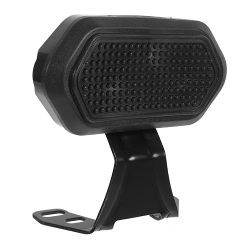 Dossier arrière amovible pour scooter en acier inoxydable avec coussin noir