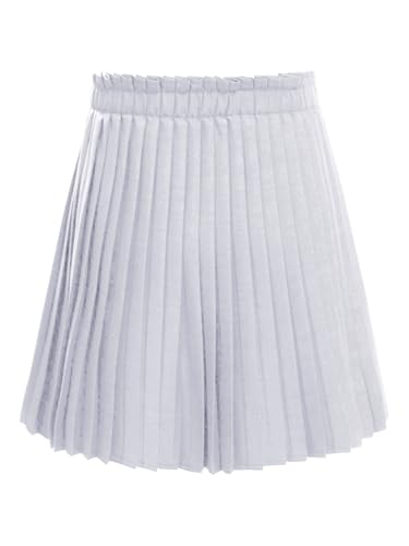 Linjinx Kids Girls School Uniform Skirt Elastic Waist A-line Pleated Skorts Athletic Scooter Skater Tennis Skirt4