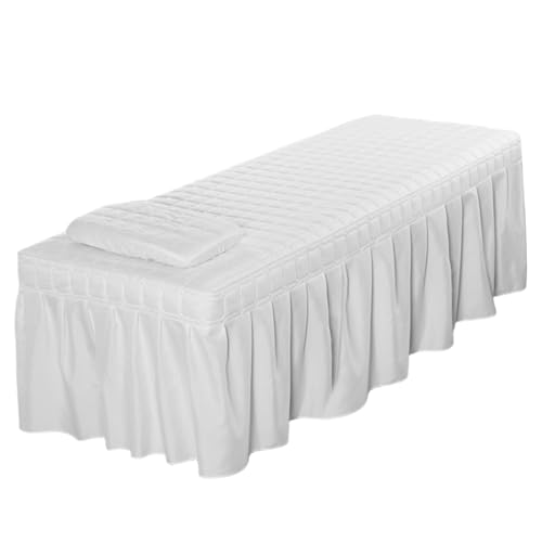 Couvre-lit de massage confortable avec poche de rangement pour table de soin réutilisable