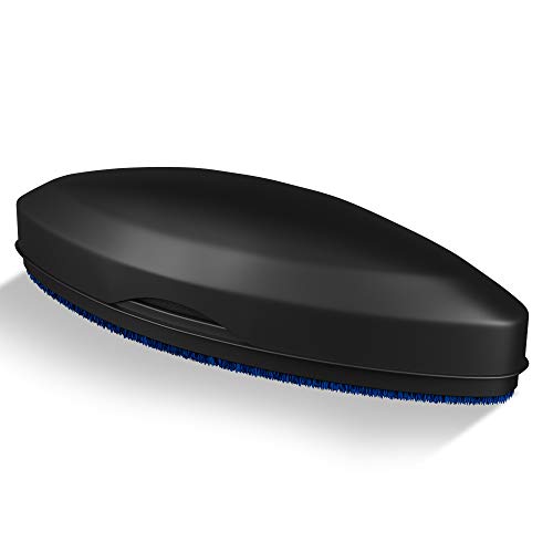 Maksut Glass Whiteboard Eraser, Premium, Magnetic, 3-in-1 (Black)