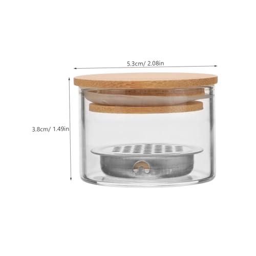 Nail Dappen Cup Taza de Manicura de Vidrio para Limpieza miniatura 2