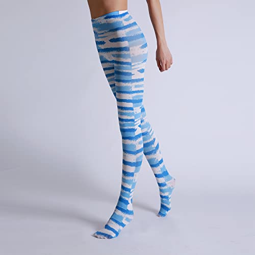 Image of Sahabowi Women Tights, Sheer High Waist Pantyhose, Vintage Control Top Stockings