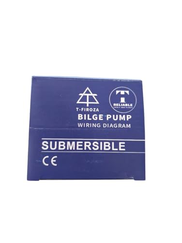 Image of 1100 GPH Submersible Bilge Pump, 12V DC Electric, Marine Boat Plumbing, 3-5M HEAD VERTICAL. 15-22 HEAD HORIZONTAL