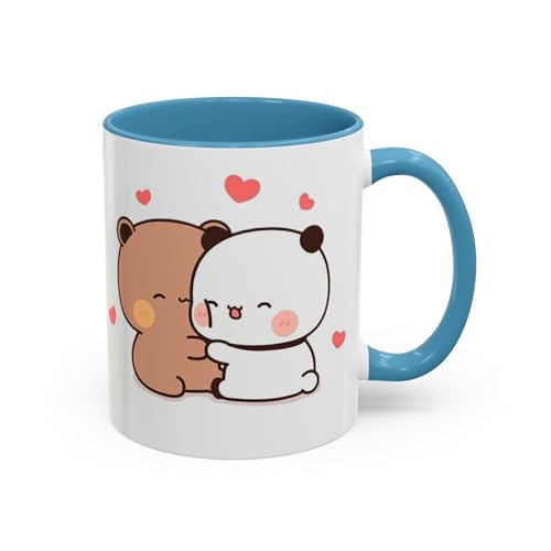 Taza de cerámica Andii Bubu y Dudu de 11 oz miniatura 1