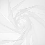 Tissu Organza Transparent; Matériau: Polyester; Couleur: Blanc; Largeur: 75 centimètres / 0.75 m; Longueur: 3 mètres / 3 m; Dans l'emballage: 1PC tissu transparent