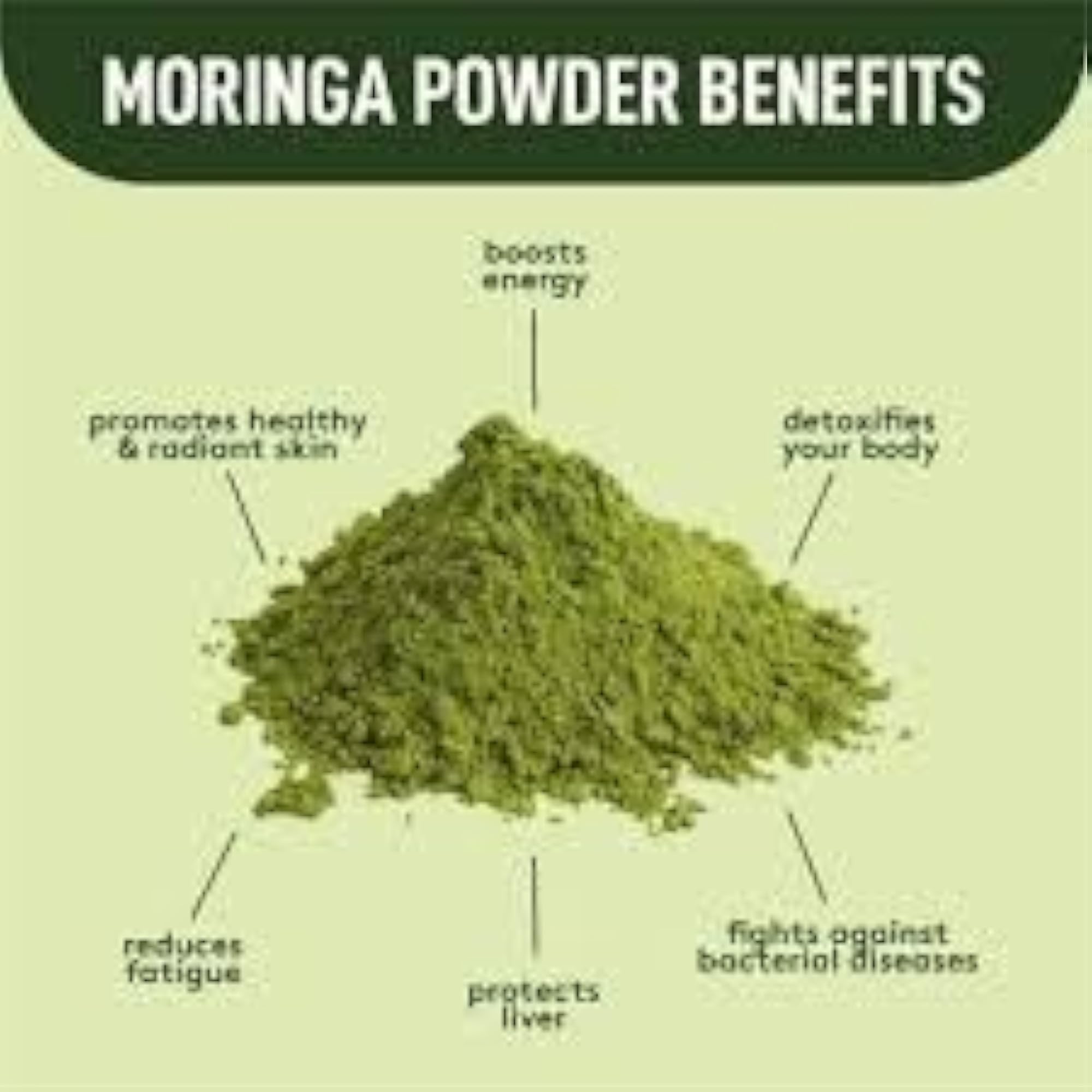 Organic Moringa Powder, 200g