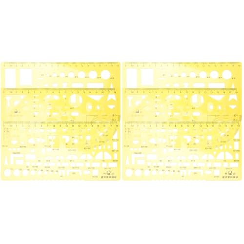 Règle géométrique transparente et précise pour tracer sans erreur - 2