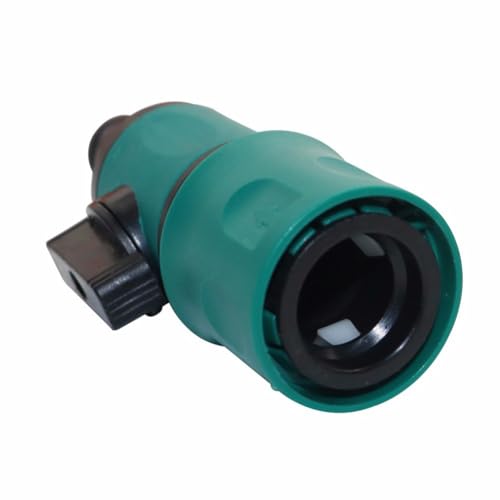 Vanne D'arrêt Du Tuyau De Jardin - Connecteur De Tuyaux D'eau Lourds | Connecteur De Shutt Offf Pour L'espace Vert Public, Le Jardinage À Domicile, La Production Agricole Et Le Lavage De Voitur