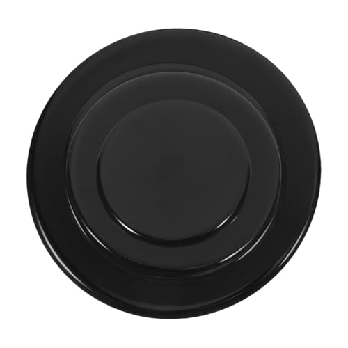 SHINEOFI 4 Piezas Cubierta para estufa quemadores cocina gas cubierta del quemador de la estufa tapa del quemador de gas piezas de repuesto de estufa de gas planchar Negro