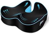 POOTACK Cojín Silla Oficina - Almohada en Forma de U, Cojín de Espuma Viscoelástica de Gran Tamaño para Sillas de Oficina, Gaming y Hogar