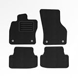 Mats4all Set di tappetini auto Compatibile con Volkswagen Golf 7 2012-2020 | Antiscivolo | Con rinforzo | 4 pezzi | Tappetini per auto | Set di tappetini
