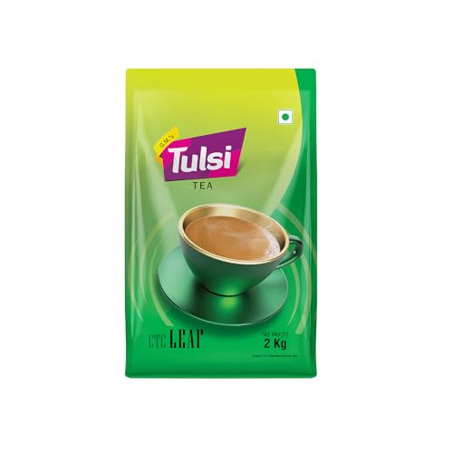 Image of Tulsi Tea CTC Leaf 2kg|Authentic Assam Tea|Premium Chai Patti