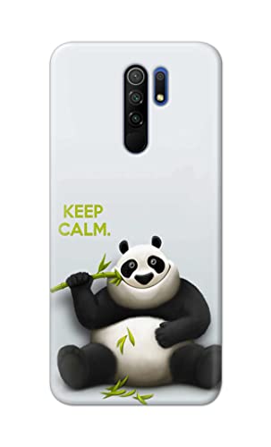 Image of PRINTFIDAA� Printed Hard Back Cover Case for Mi Poco M2 | Mi Poco M2 Reloaded Back Cover (Cartoon Panda) -2808