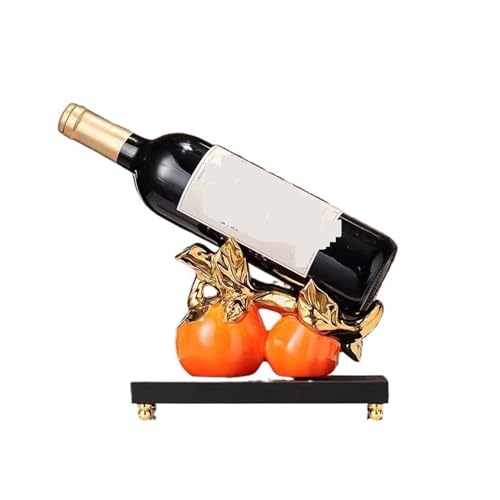 Soporte para botellas de vino decorativo de cerámica miniatura 1