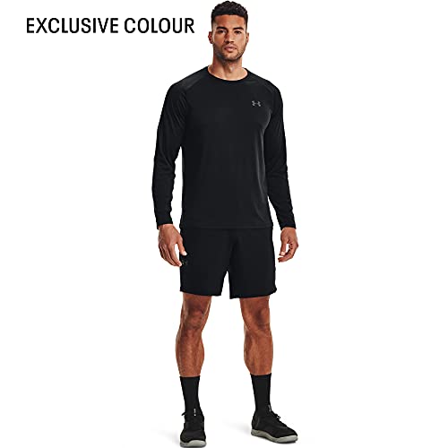 Under Armour Men's Tech 2.0 Long Sleeve T-Shirt , Black (001)/Graphite , Large #TOP4
