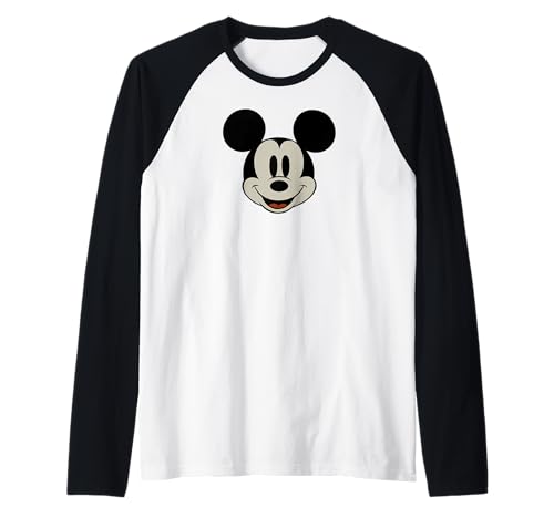 T-shirt baseball Mickey Mouse de Disney style raglan rétro