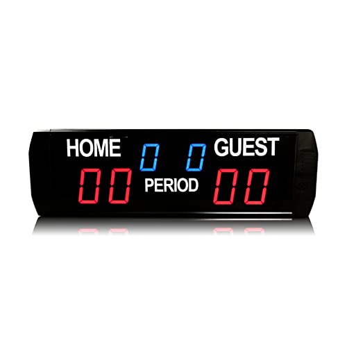 Marcador Multideportivo Digital LED Portátil 6 Dígitos miniatura 1