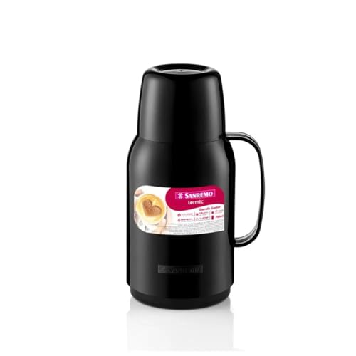 Sanremo - Garrafa Térmica Plástica Gostar de 750ml, Linha Termic
